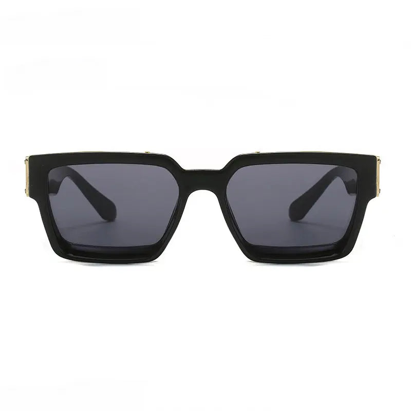 Millionaire square frame sunglasses 86367 European and American color men's and women's sunglasses cross-border modern fashion sunglasses AQP-STORE