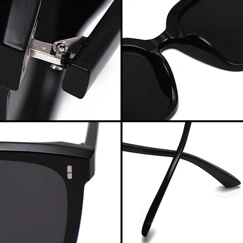 58214 2021 new style sunglasses for women retro large frame square tr90 glasses fashion trend polarized sunglasses for men AQP-STORE