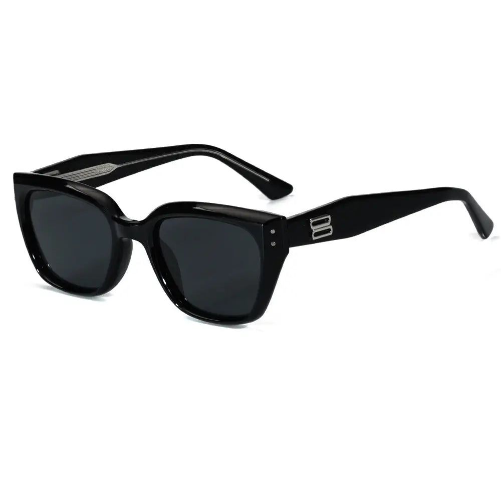 Colorful cat glasses style new European and American women's sunglasses 9087 cross-border hot selling fashion versatile sunglasses wholesale AQP-STORE