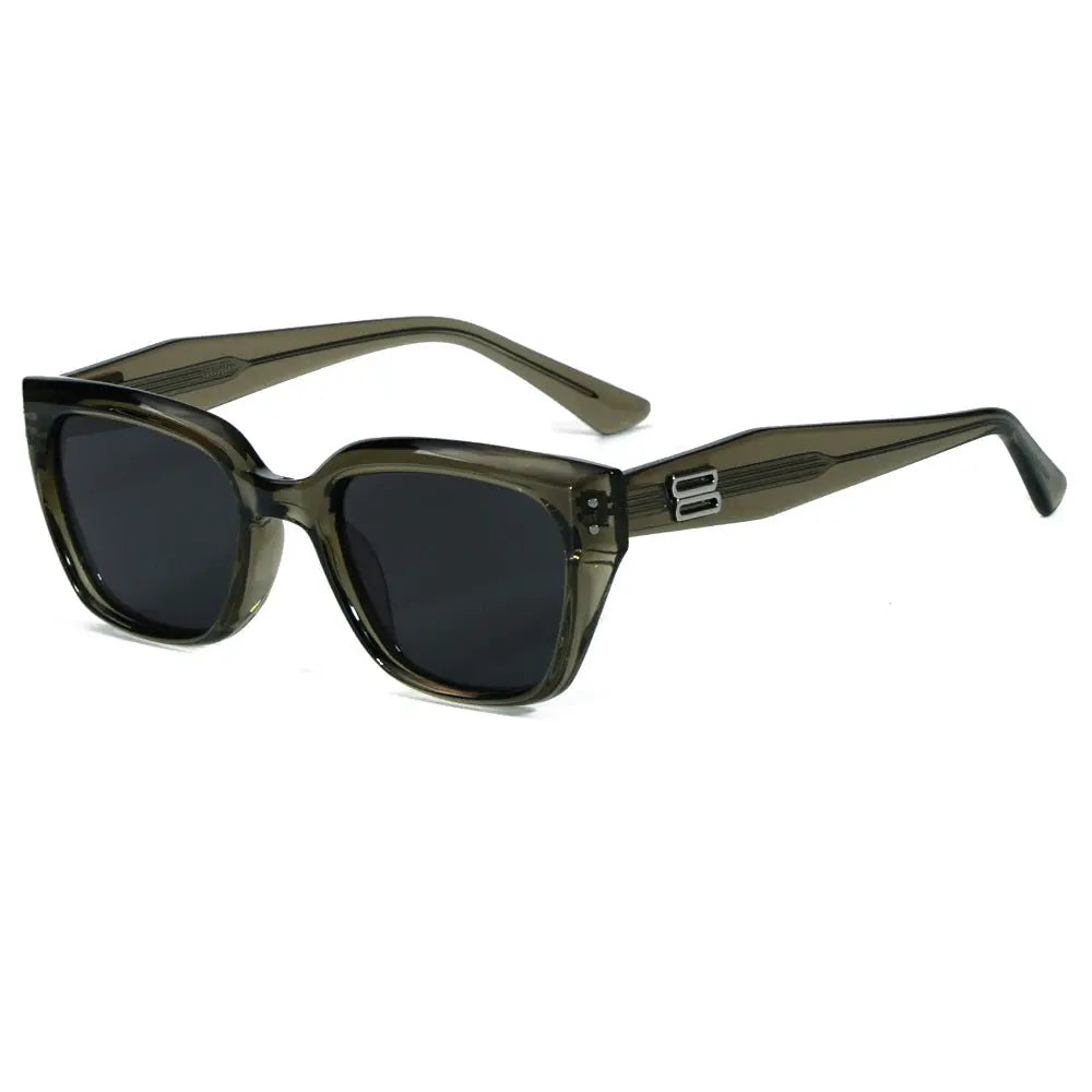 Colorful cat glasses style new European and American women's sunglasses 9087 cross-border hot selling fashion versatile sunglasses wholesale AQP-STORE