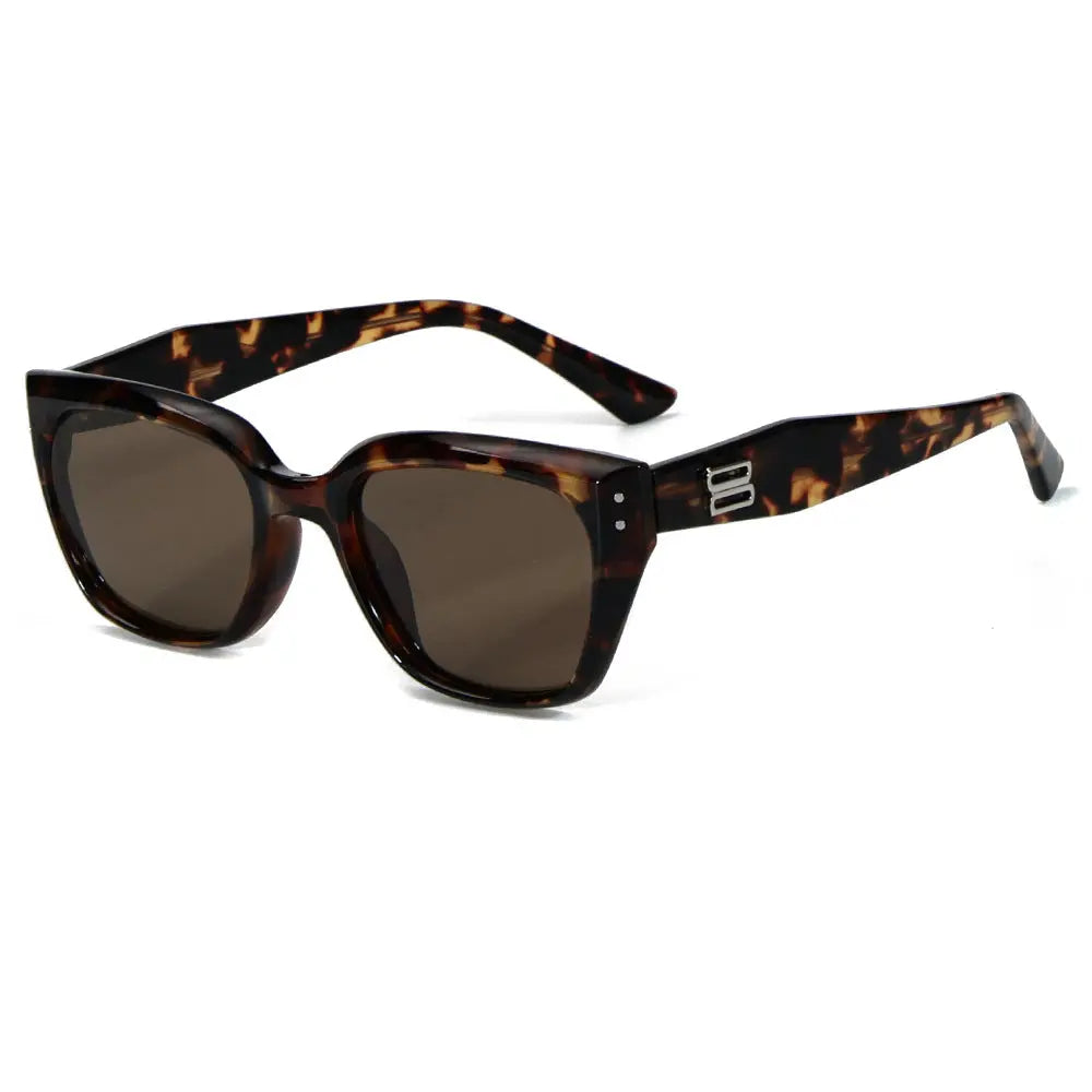 Colorful cat glasses style new European and American women's sunglasses 9087 cross-border hot selling fashion versatile sunglasses wholesale AQP-STORE