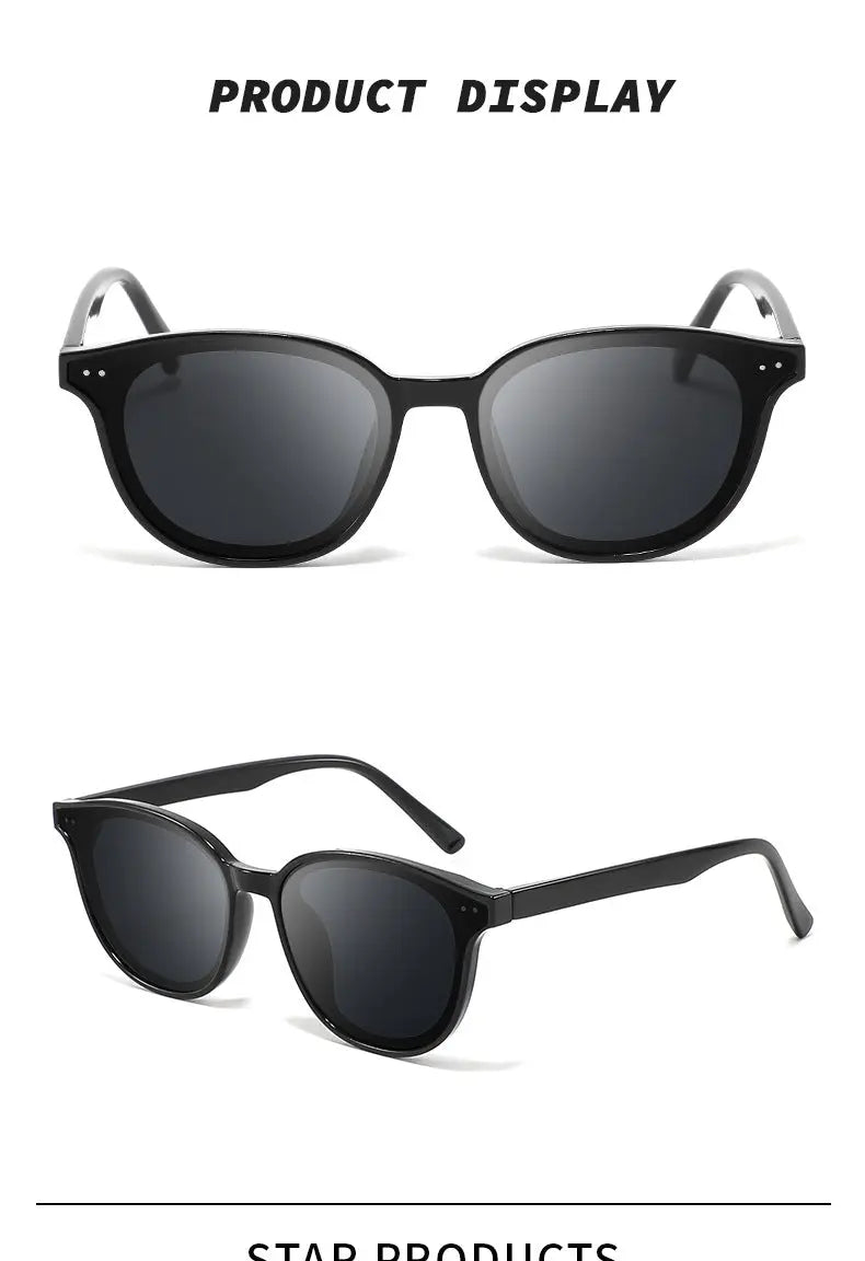 New style sunglasses GM sunglasses for women, high-end, anti-UV, Internet celebrity women's glasses, men's polarized sunglasses AQP-STORE