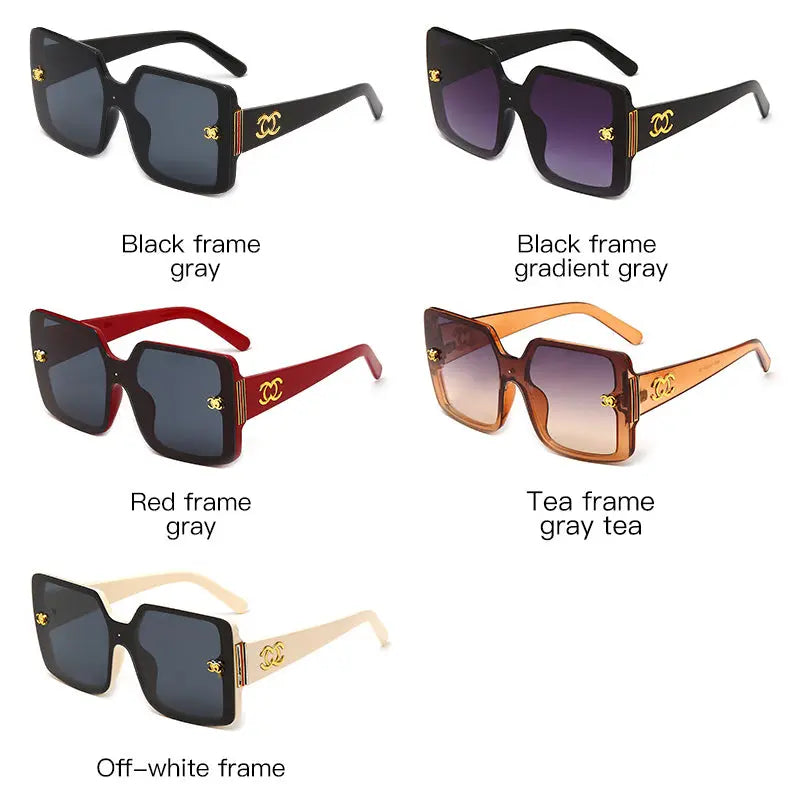Metal-hinged sunglasses with 100% UVA/UVB protection AQP-STORE