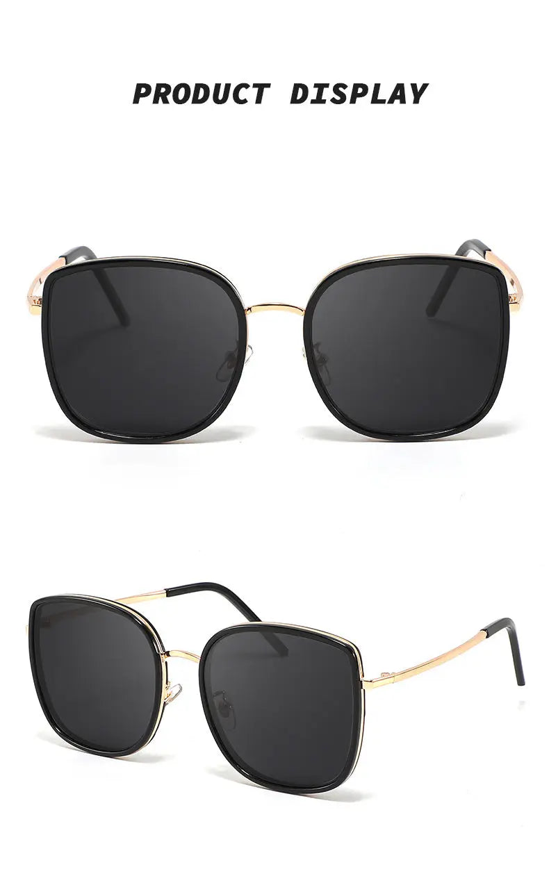 New style sunglasses GM sunglasses for women, high-end, anti-UV, Internet celebrity women's glasses, men's polarized sunglasses AQP-STORE