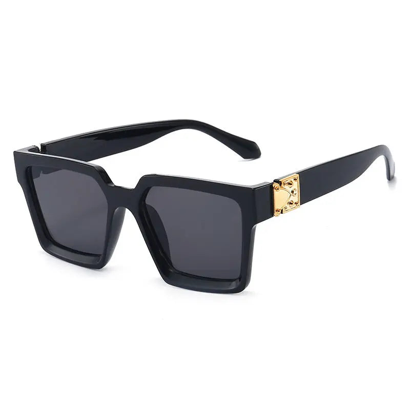 2024 New European and American Personalized Sunglasses Diamond-encrusted Sunglasses Fashionable Trendy Sunglasses Wholesale W23 AQP-STORE