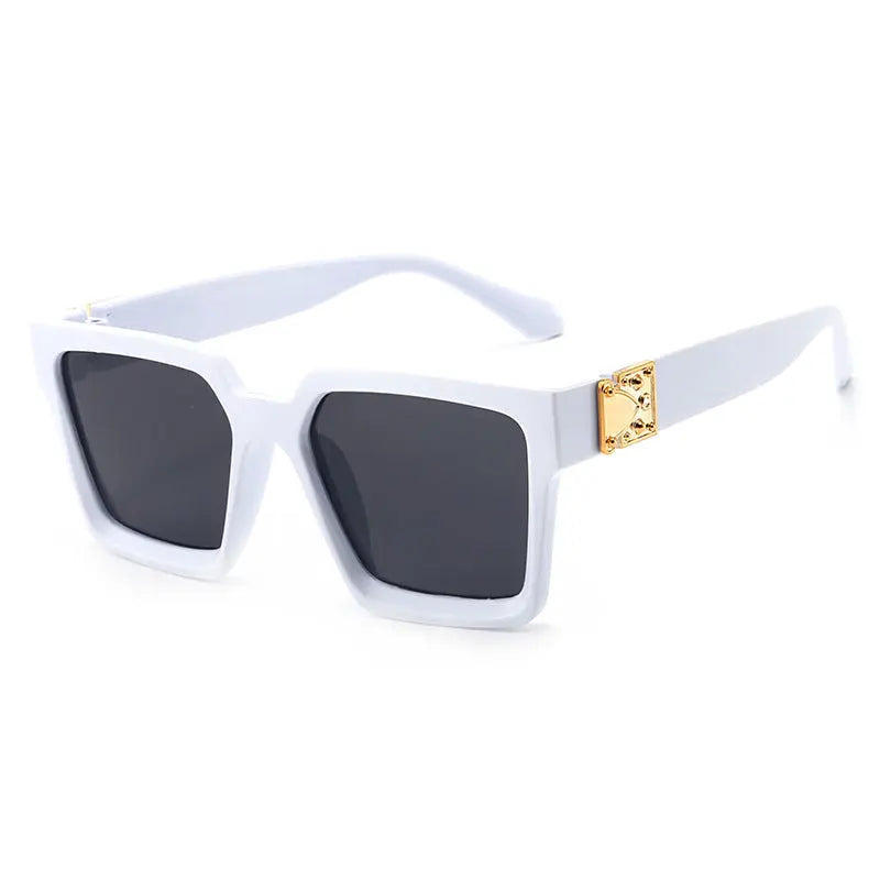 2024 New European and American Personalized Sunglasses Diamond-encrusted Sunglasses Fashionable Trendy Sunglasses Wholesale W23 AQP-STORE